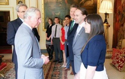 Forestry Graduates Meet The Prince of Wales as they Begin Prestigious International Exchange Program