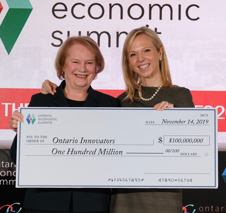 Mass timber pitch wins hypothetical cheque at the Ontario Economic Summit