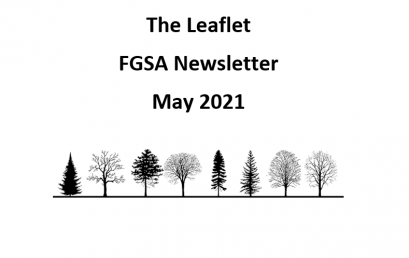 The Leaflet: FGSA’s monthly newsletter (May 2021)